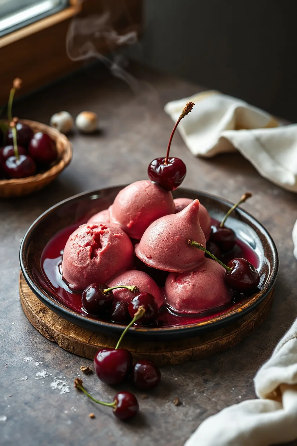 Amarena Cherry Gelato Recipe