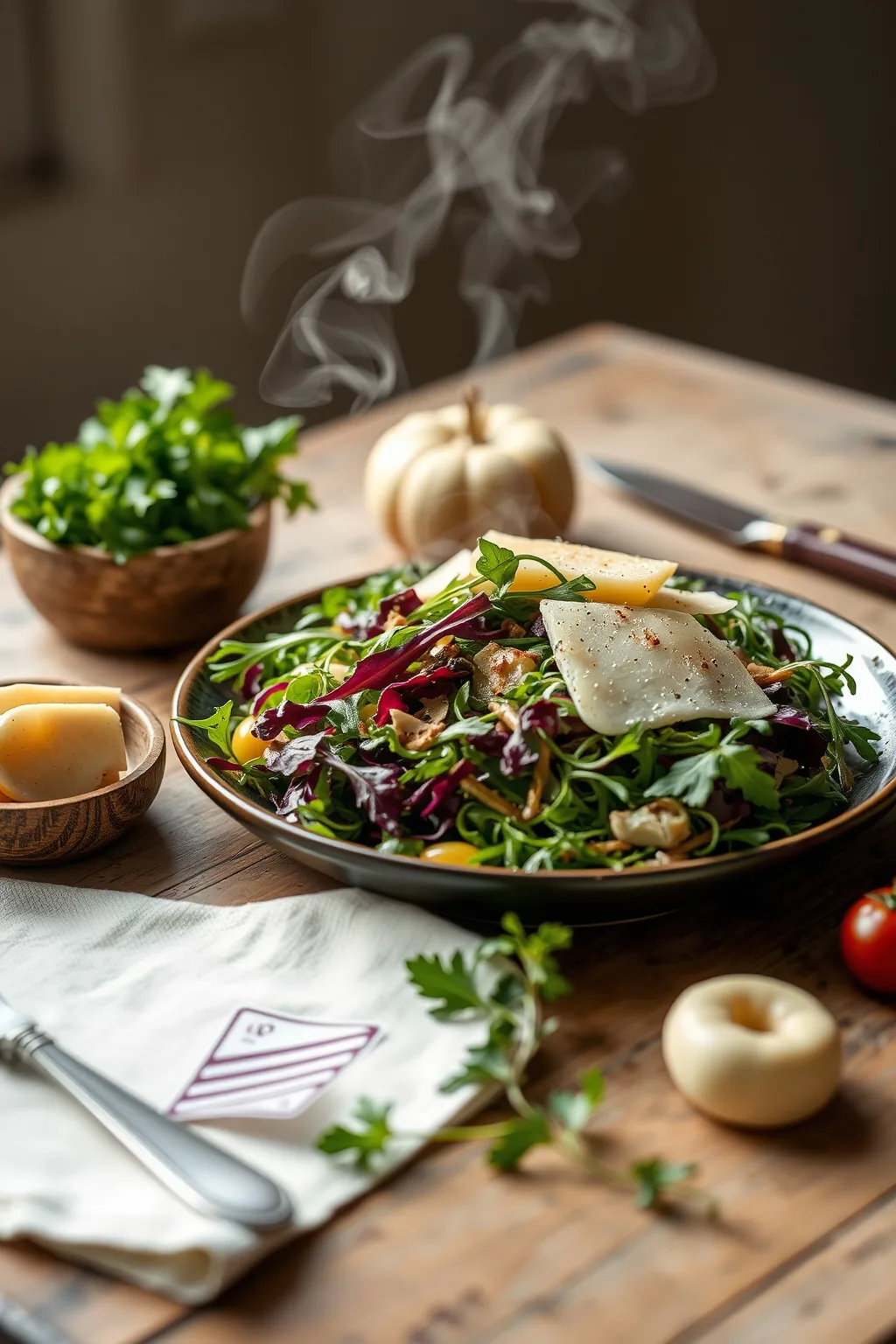 Arugula Parmesan Salad Recipe