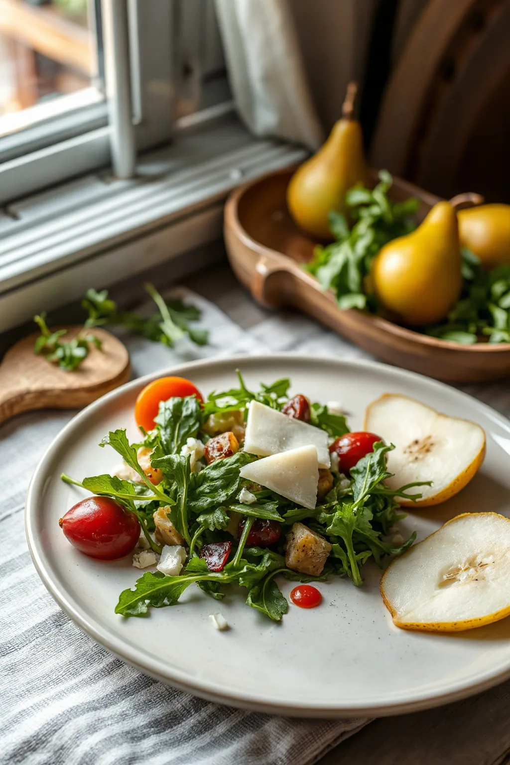 Arugula Pear And Parmesan Salad Recipe