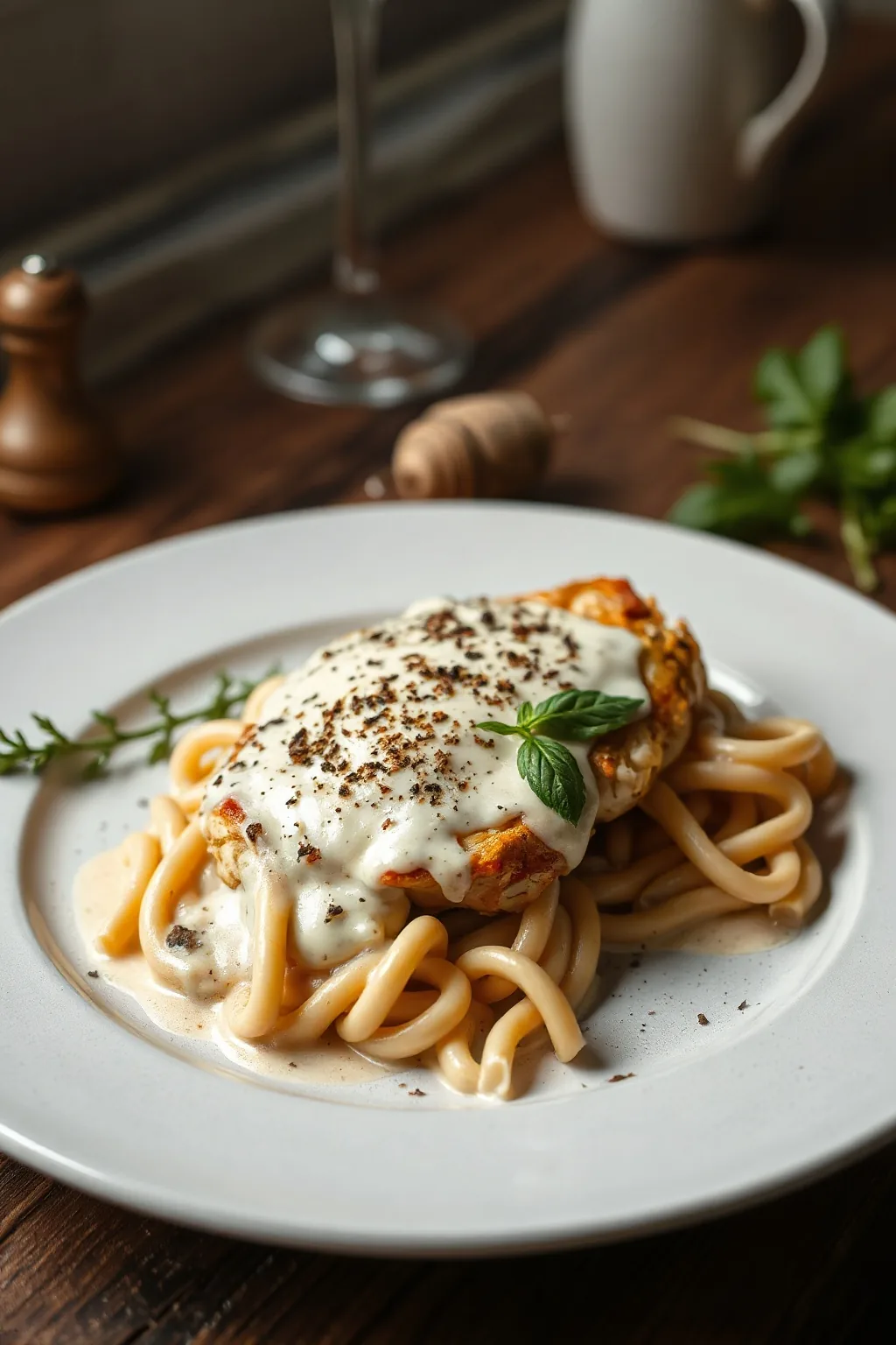 Baked Chicken Alfredo Recipe