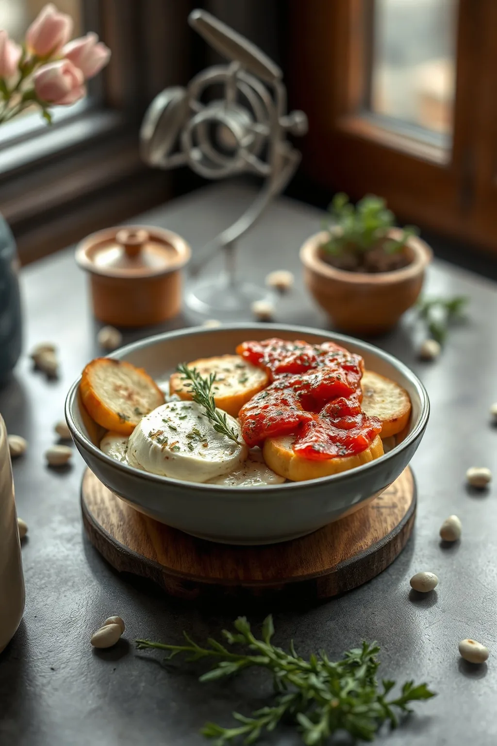 Baked Ricotta with Herbs Recipe