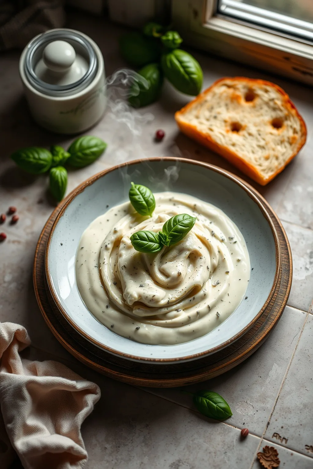 Basil Cream Sauce Recipe