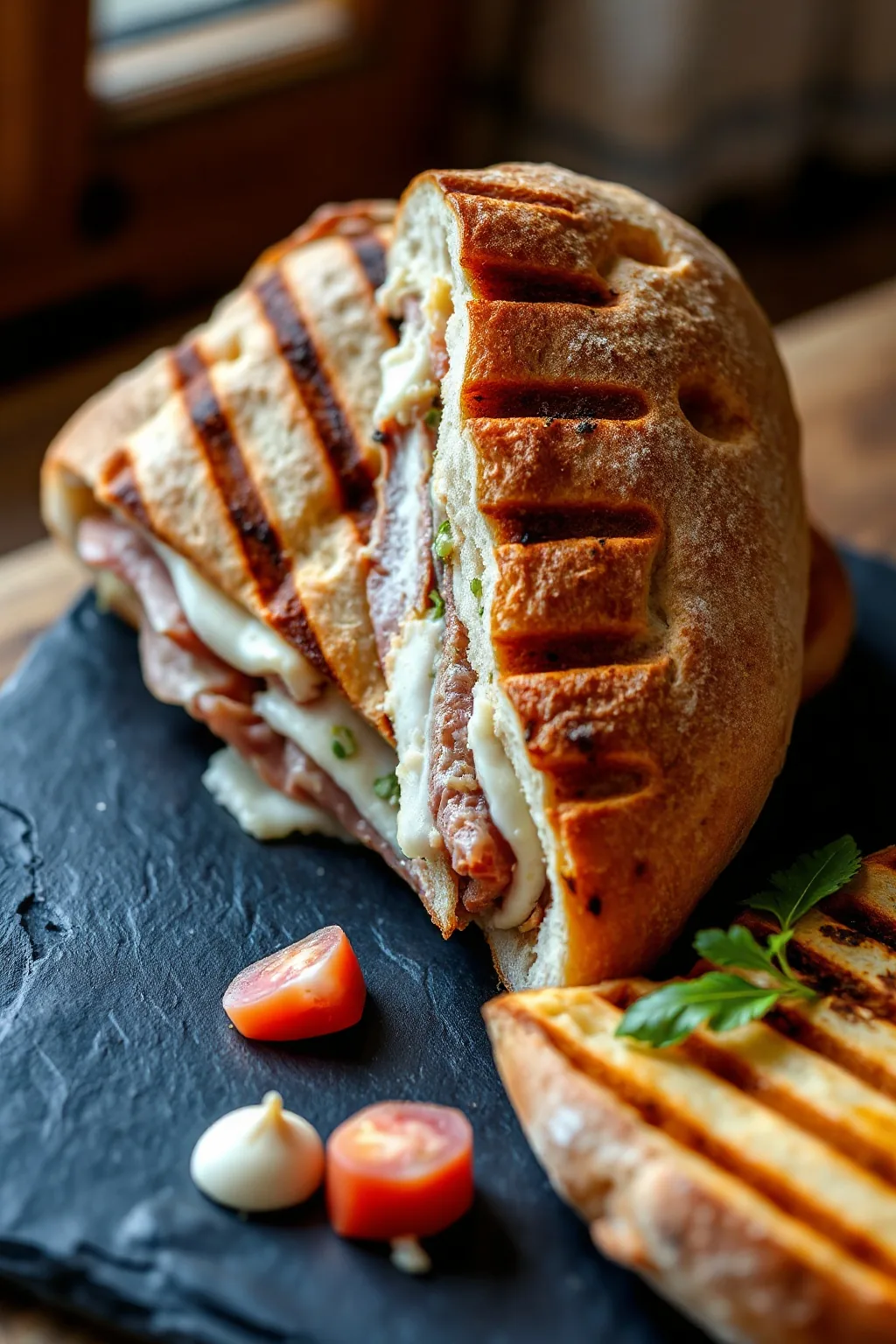 Bresaola Rocket and Grana Sandwich Recipe