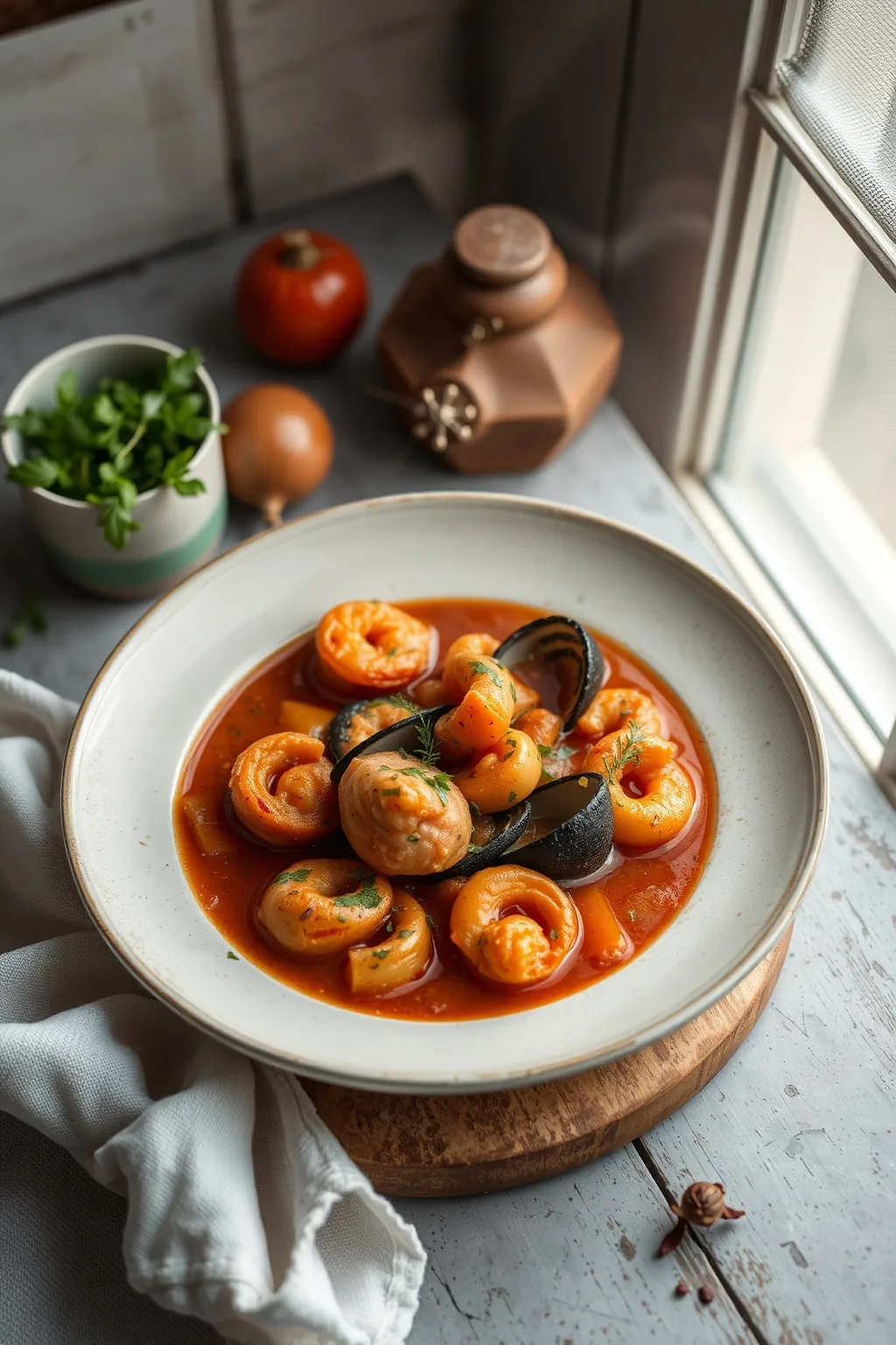 Cacciucco Livornese Seafood Stew Recipe