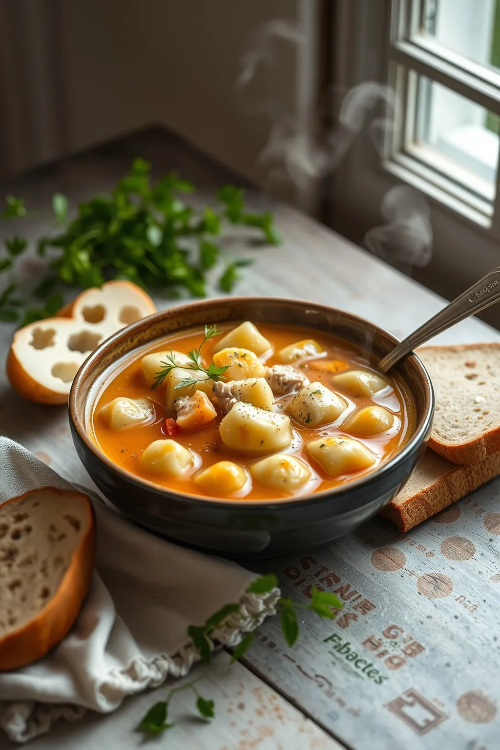 Chicken and Gnocchi Soup Recipe