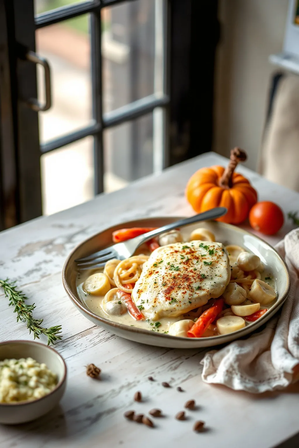 Creamy Garlic Parmesan Chicken Recipe