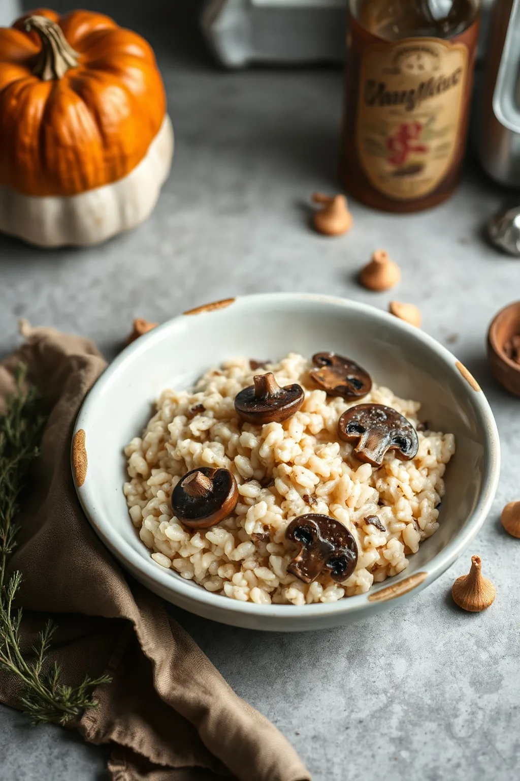 Creamy Mushroom Risotto Recipe