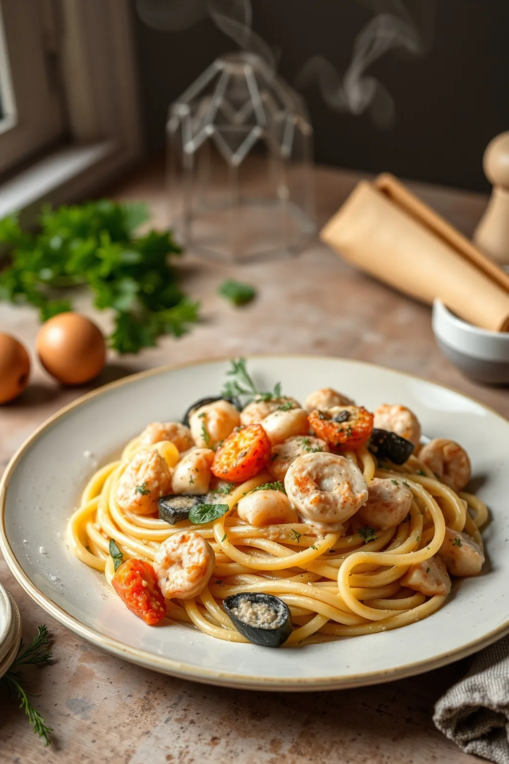 Creamy Seafood Pasta Recipe