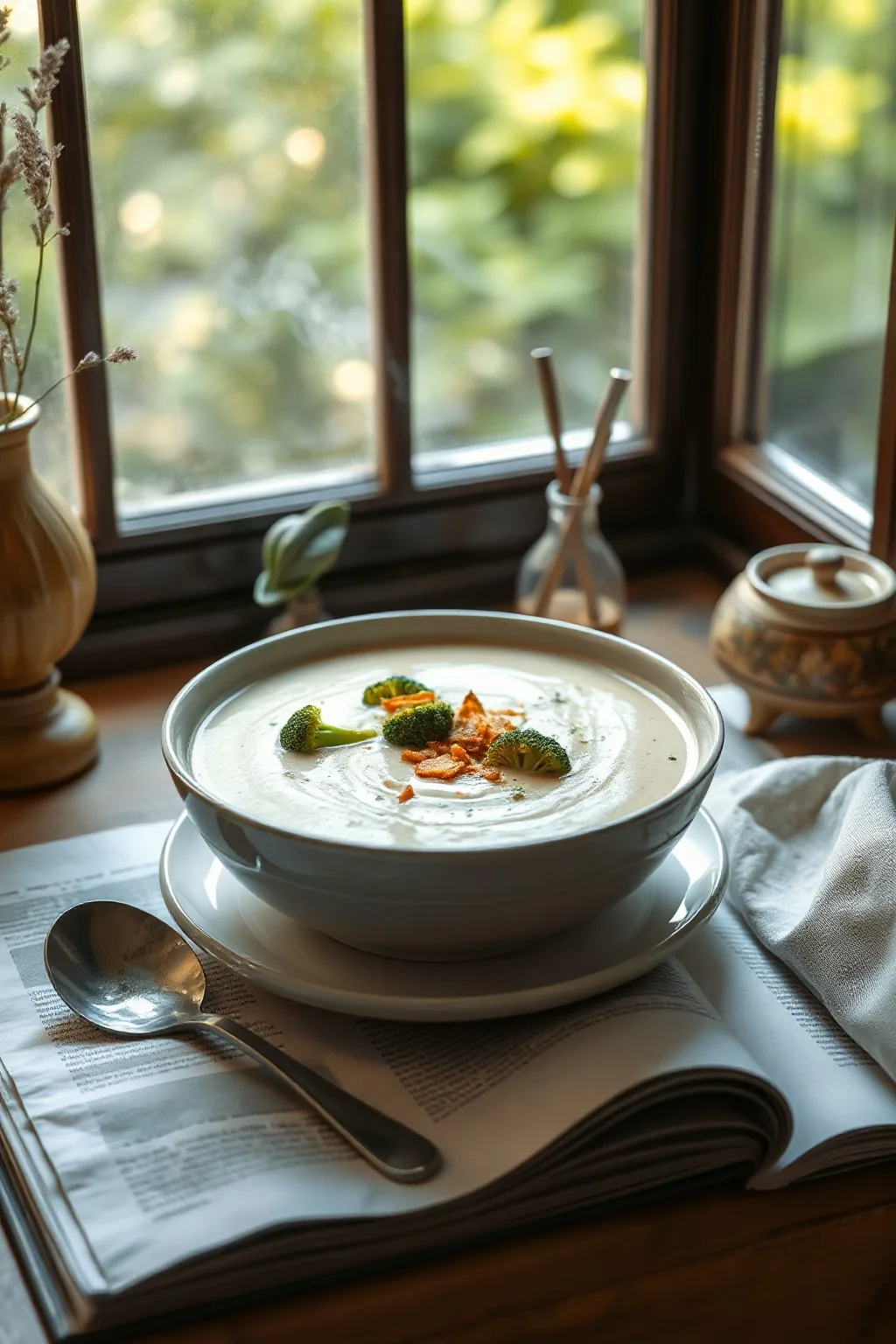 Crema Di Broccoli Soup Recipe