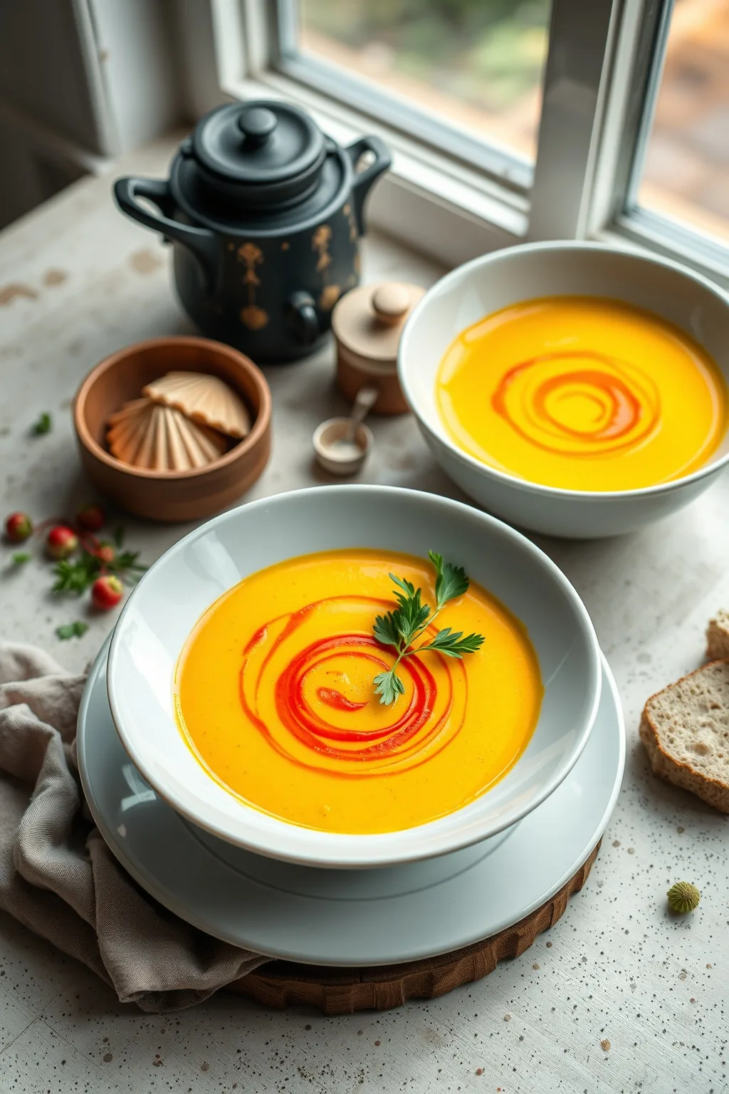Crema Di Zafferano Saffron Soup Recipe