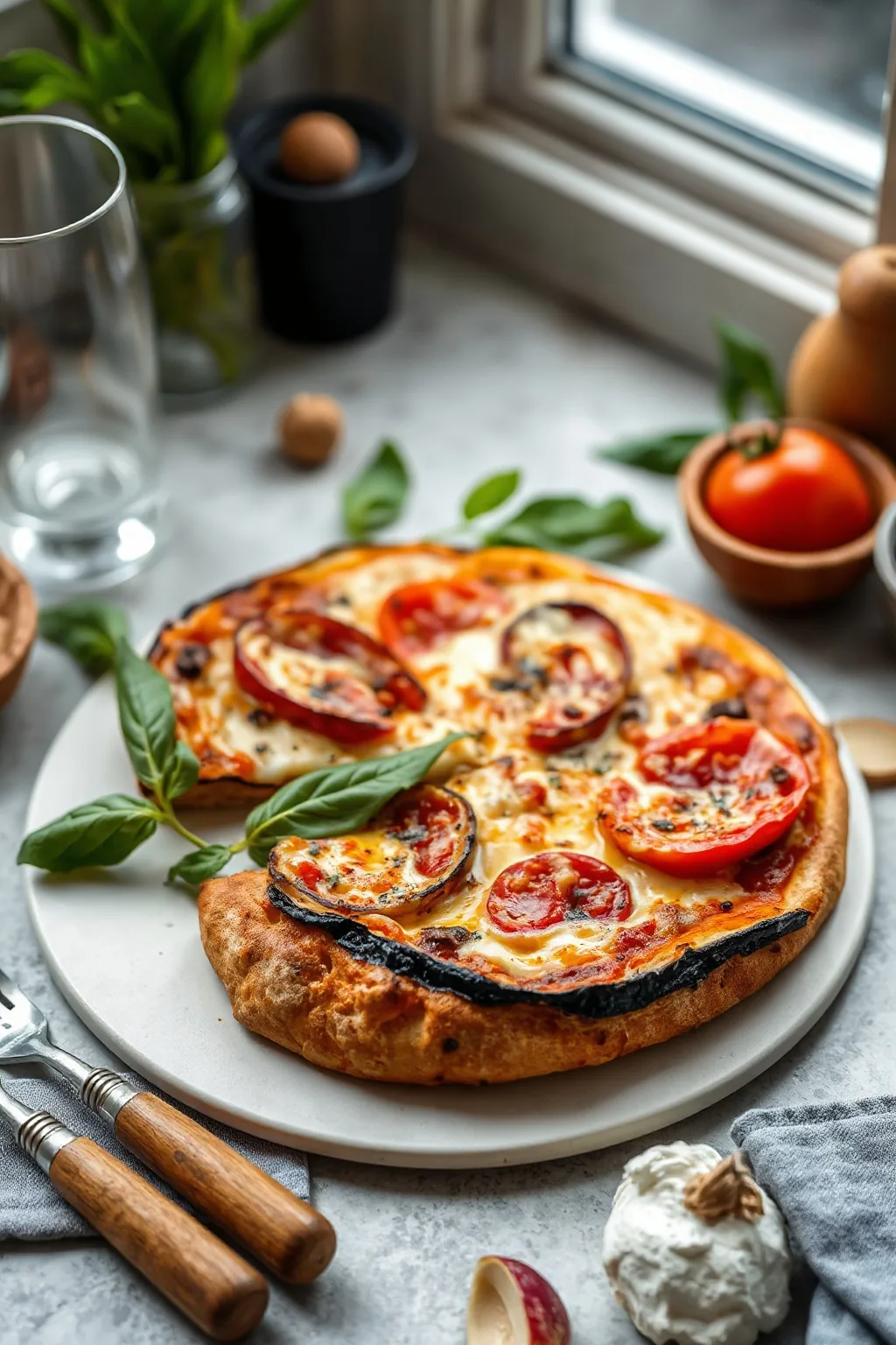 Eggplant Pizzas Recipe