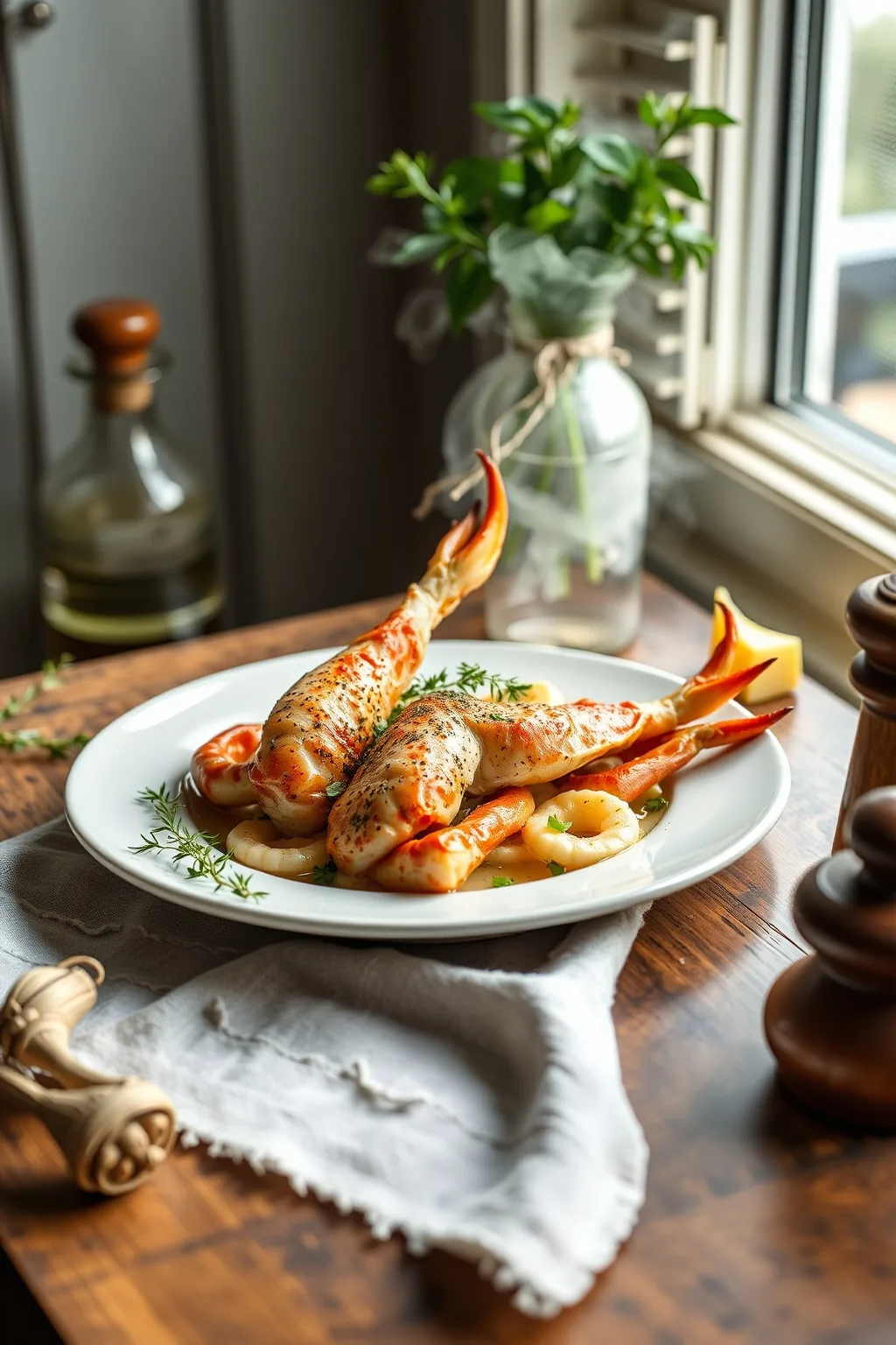 Garlic Crab Legs Recipe