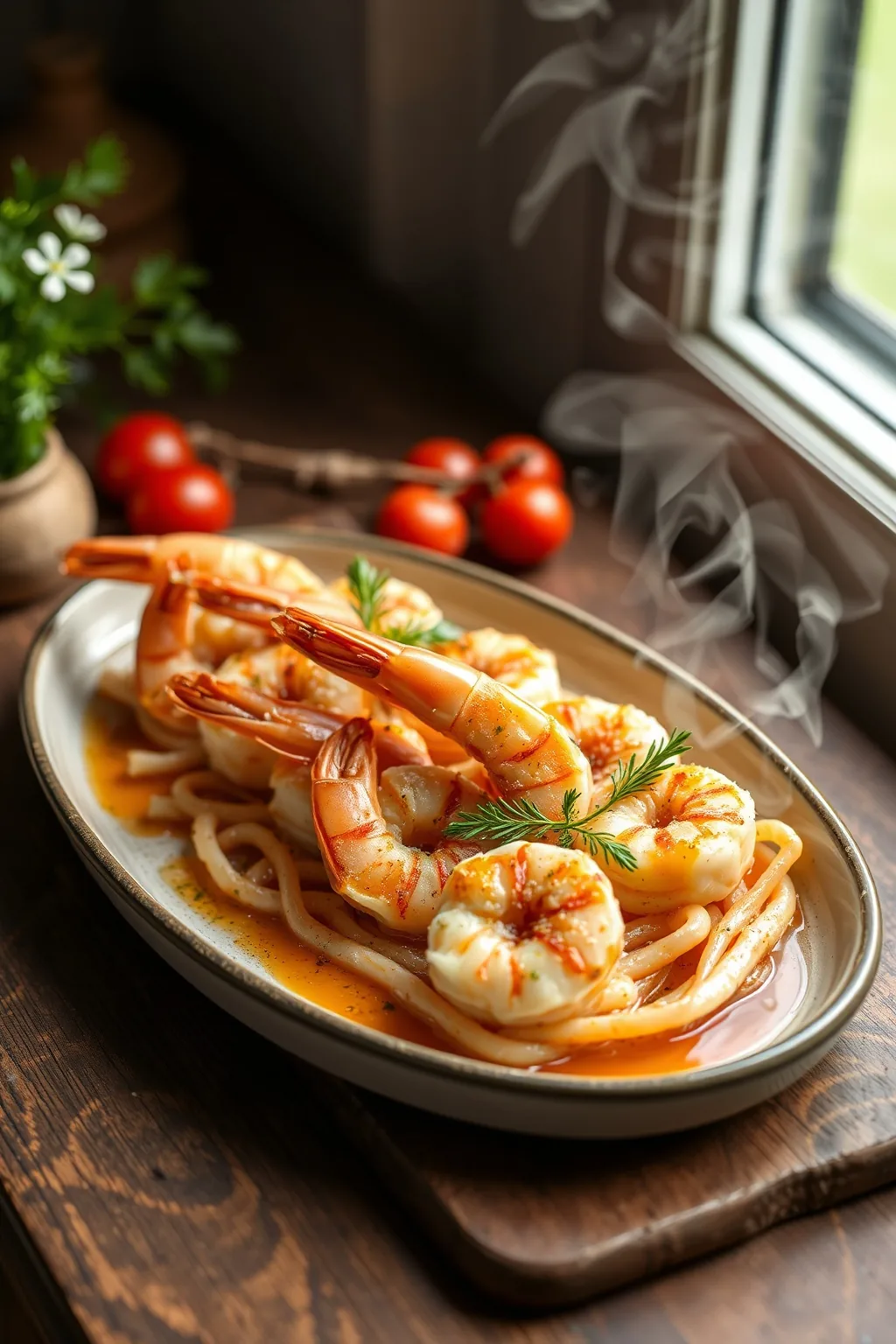 Garlic Parmesan Baked Shrimp Recipe