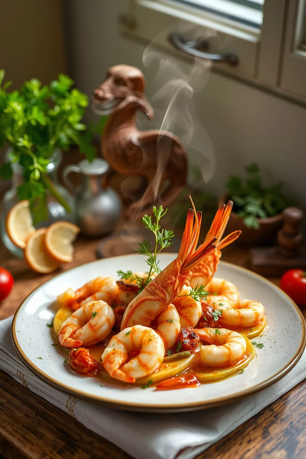 Garlic Prawns Italian Recipe