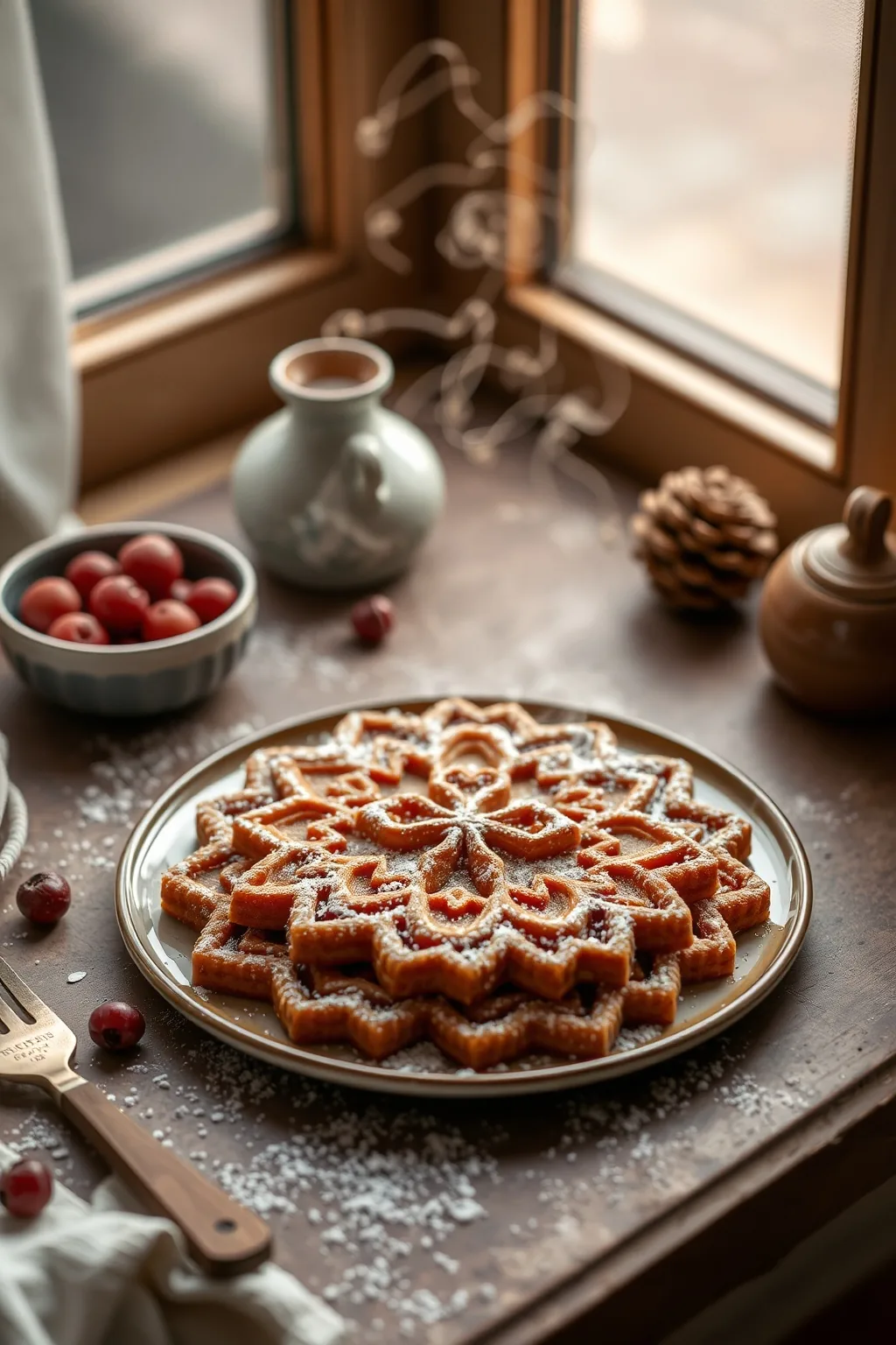 Gingerbread Pizzelle Recipe