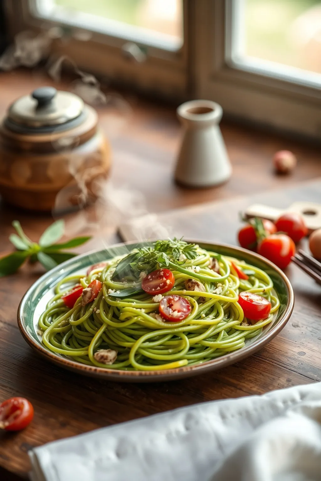 Green Spaghetti Recipe
