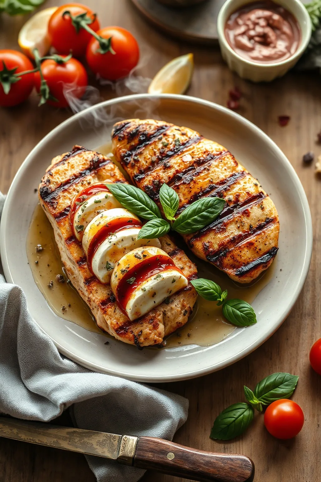 Grilled Chicken Caprese Recipe