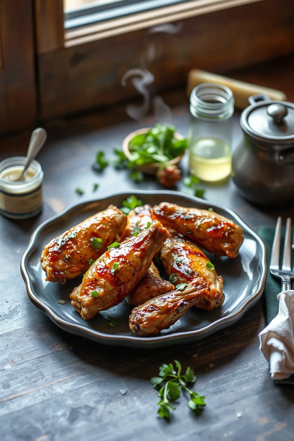 Grilled Italian Chicken Wings Recipe