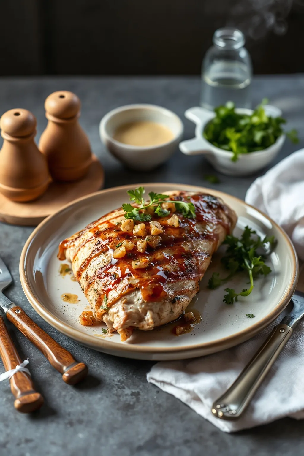 Grilled Pancetta Wrapped Chicken Recipe