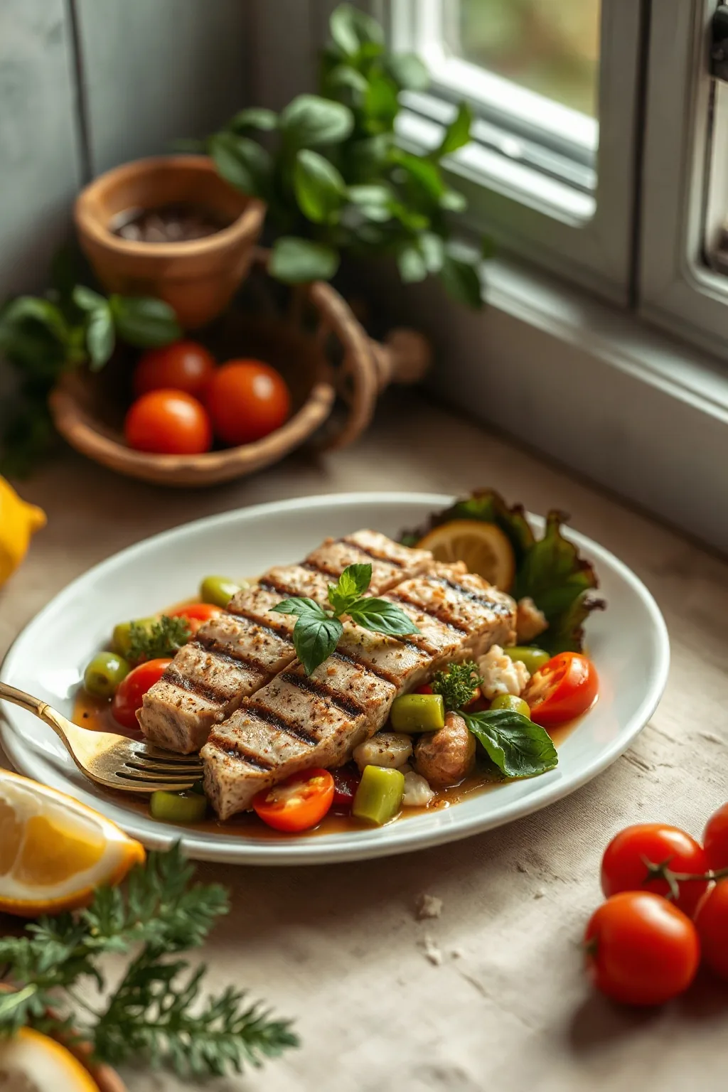 Grilled Tuna Nicoise Italian Recipe