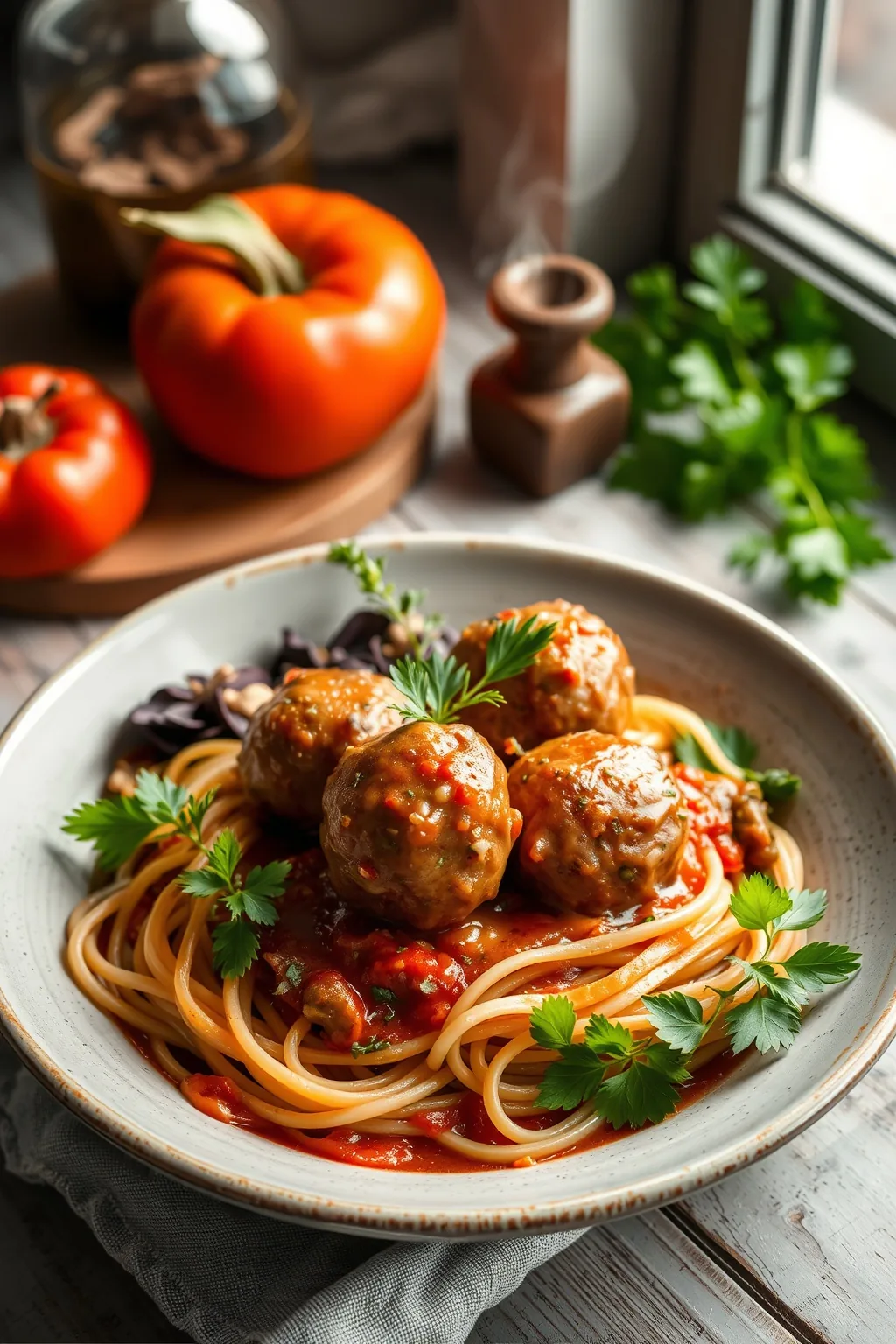 High Protein Turkey Meatball Bowl Recipe