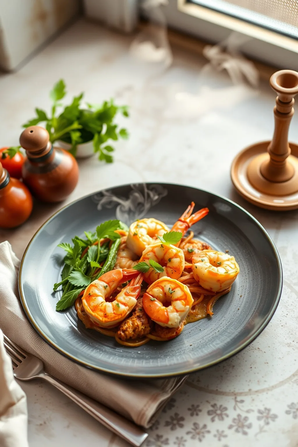High Protein Tuscan Shrimp Recipe