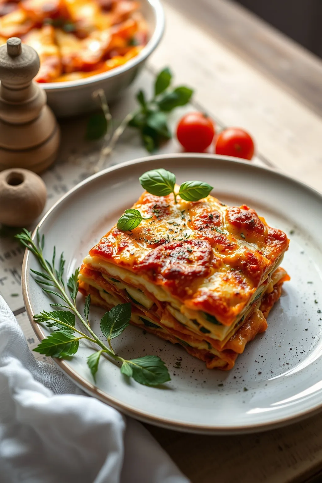 High Protein Zucchini Lasagna Recipe