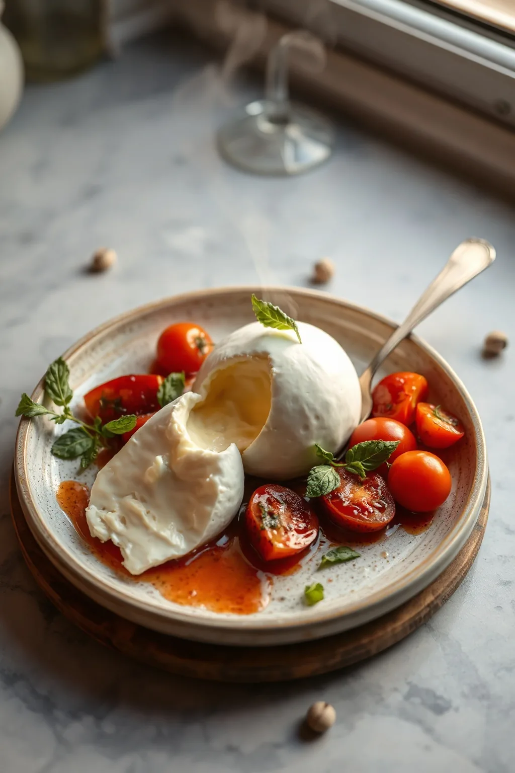 Homemade Burrata Cheese Recipe