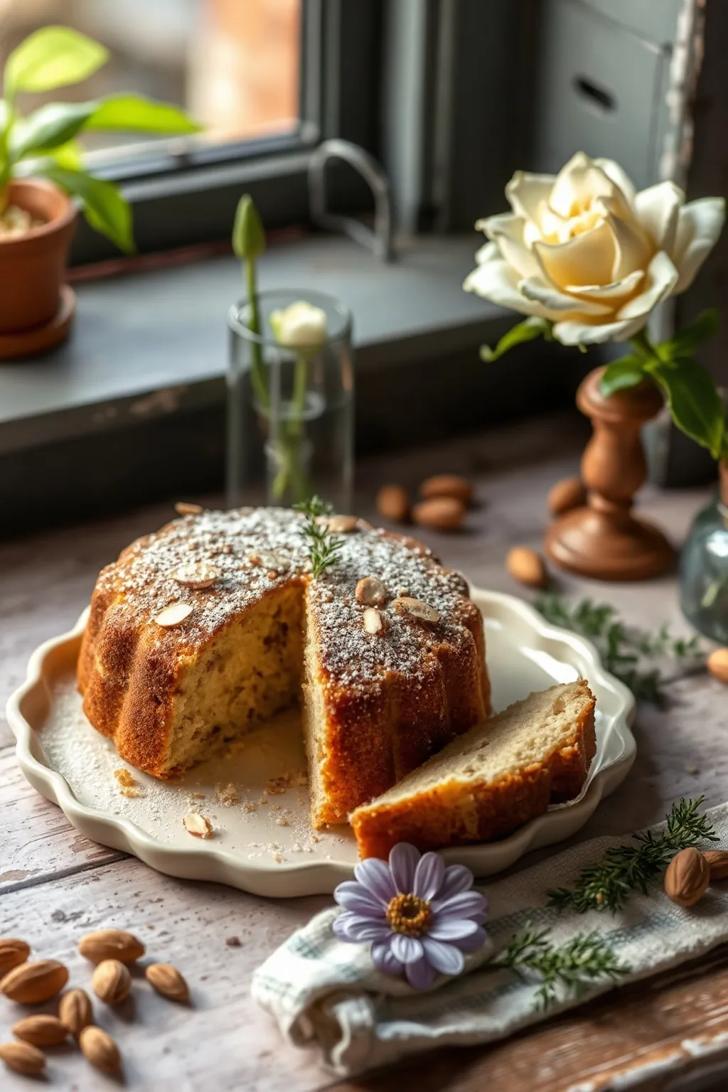 Italian Almond Cake Recipe