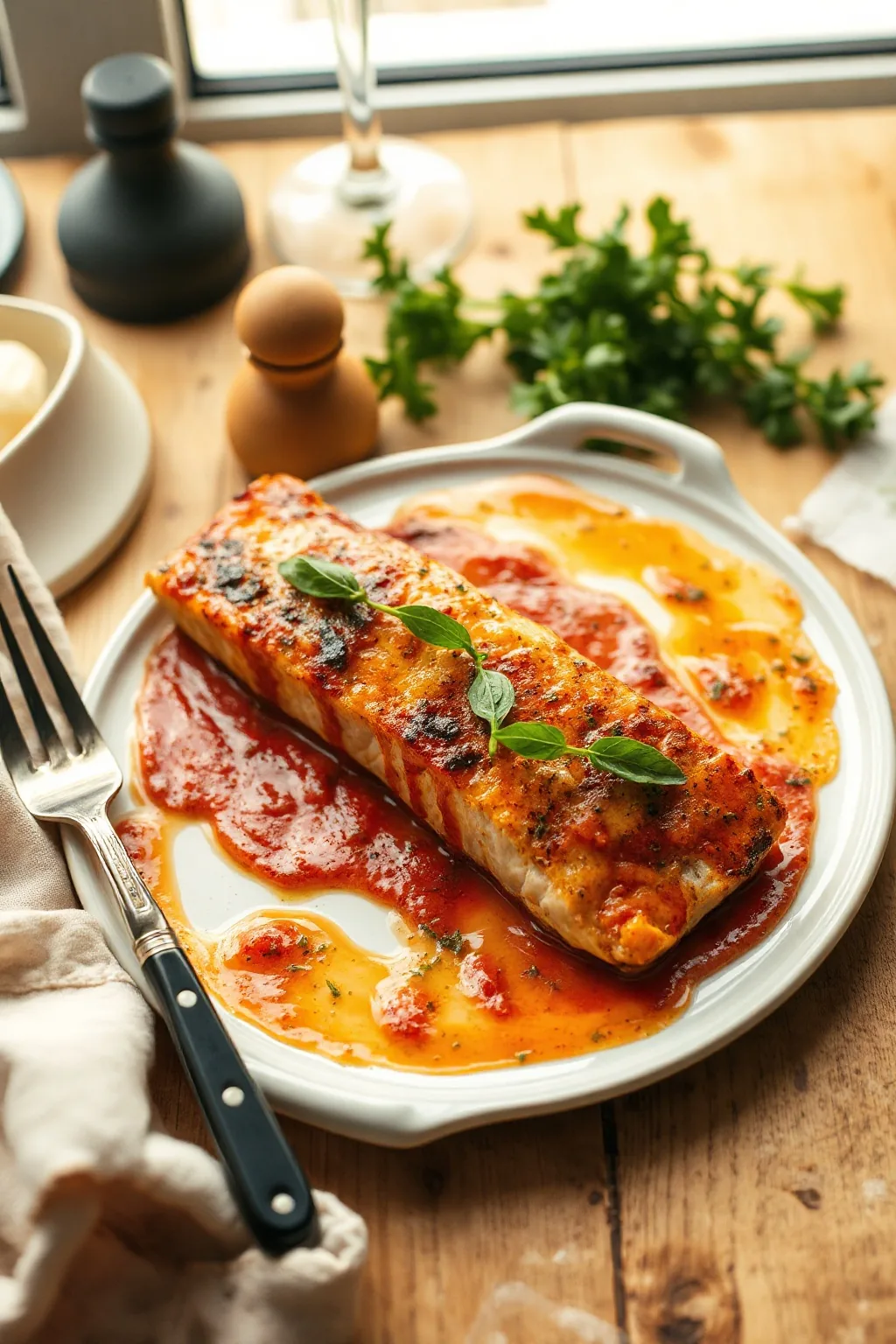 Italian Baked Salmon Fillet Recipe