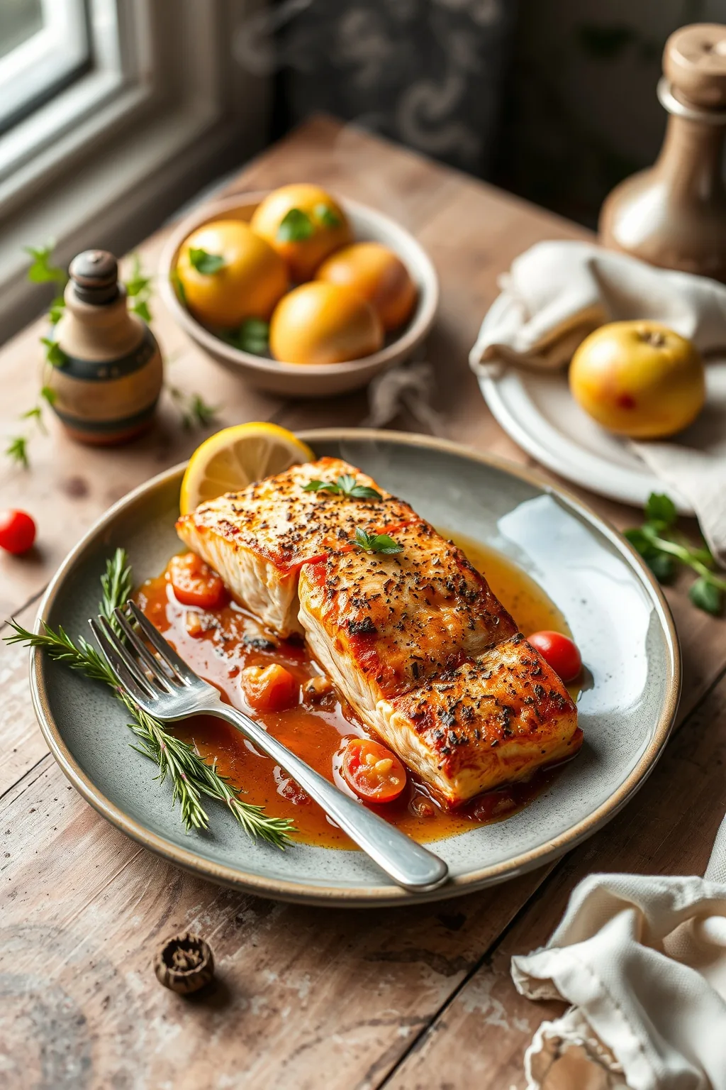 Italian Baked Salmon Recipe