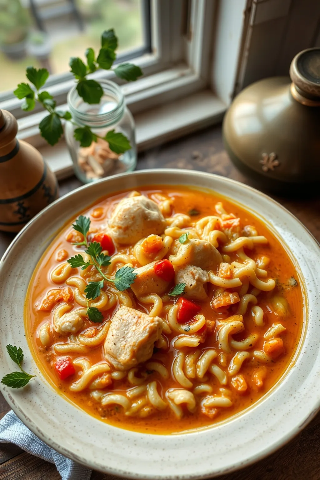 Italian Chicken Orzo Soup Recipe