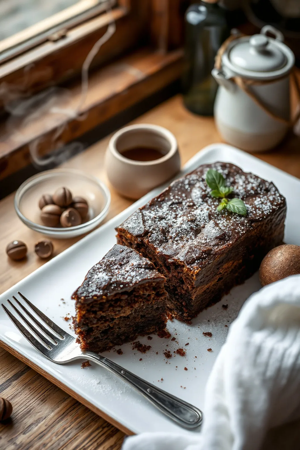 Italian Chocolate Chestnut Cake Recipe