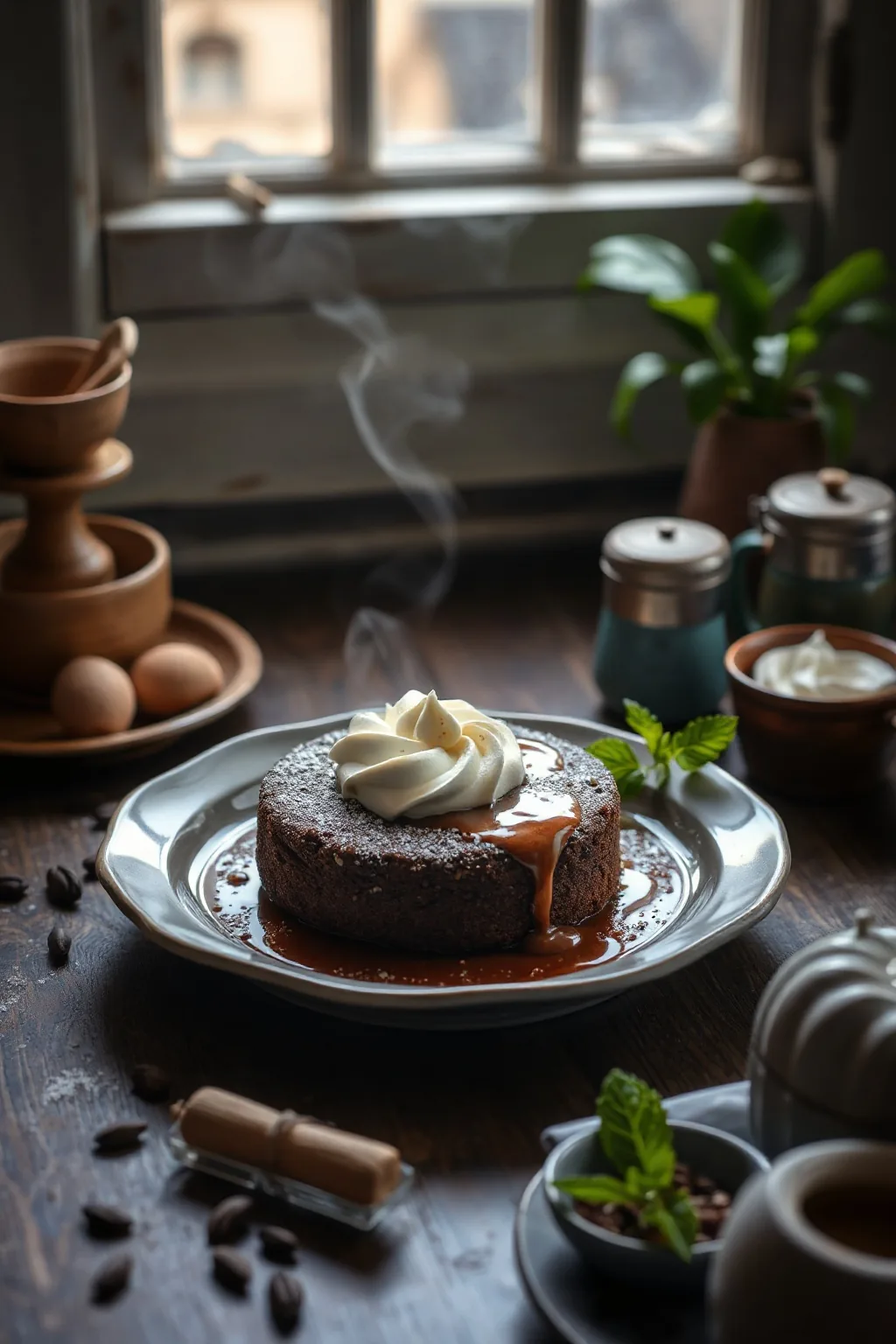 Italian Chocolate Cream Cake Recipe