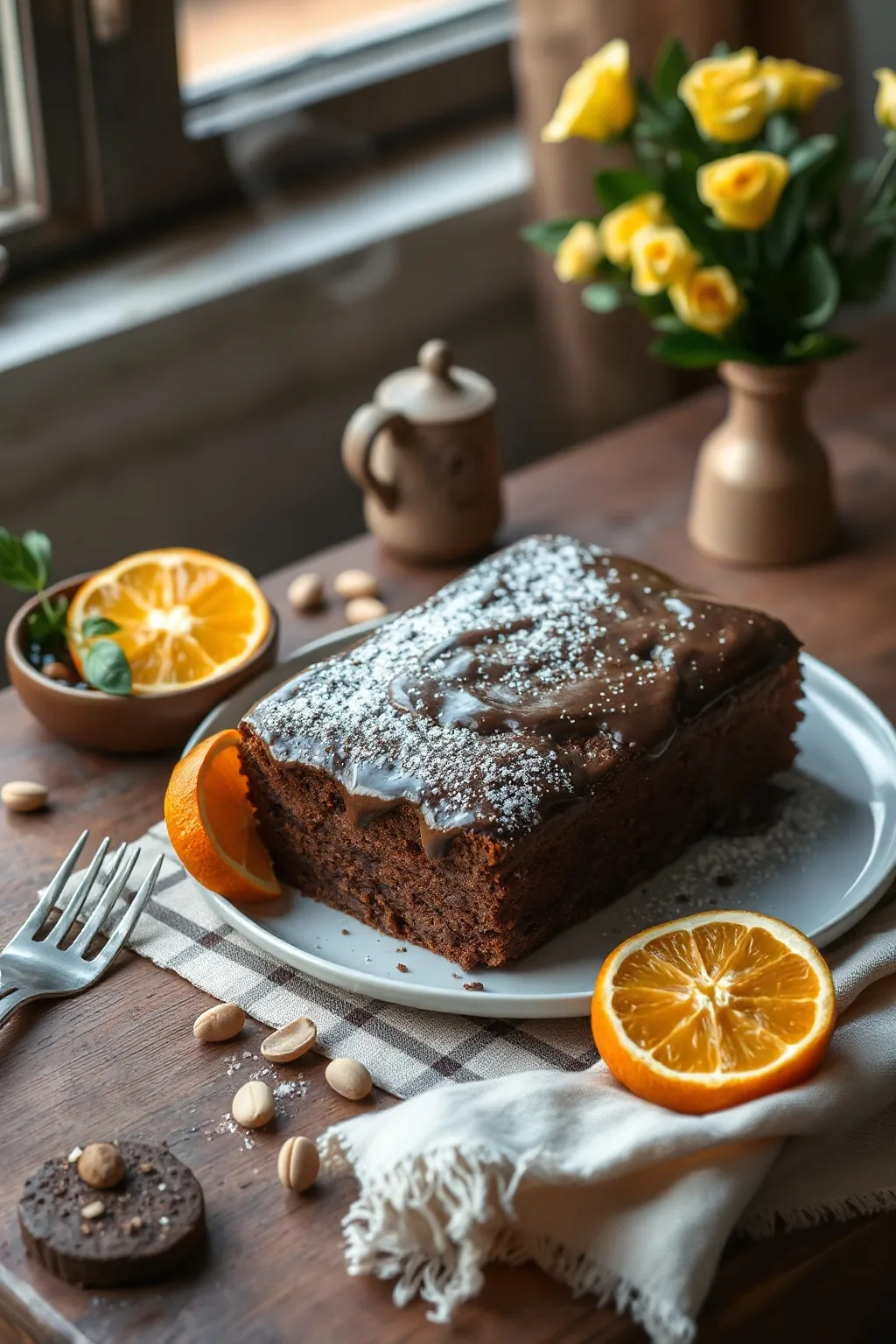 Italian Chocolate Orange Cake Recipe