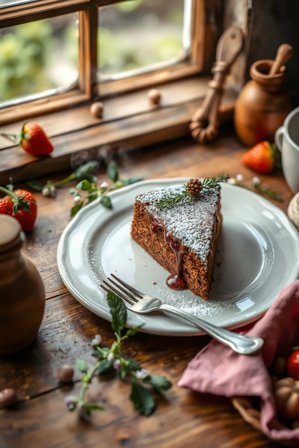 Italian Chocolate Ricotta Cake Recipe