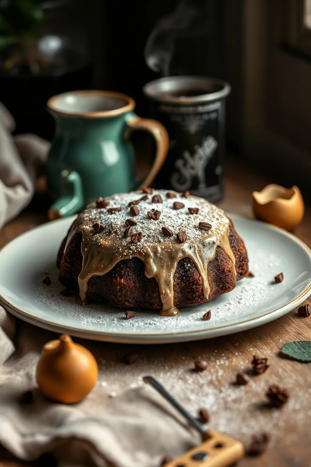 Italian Chocolate Rum Cake Recipe