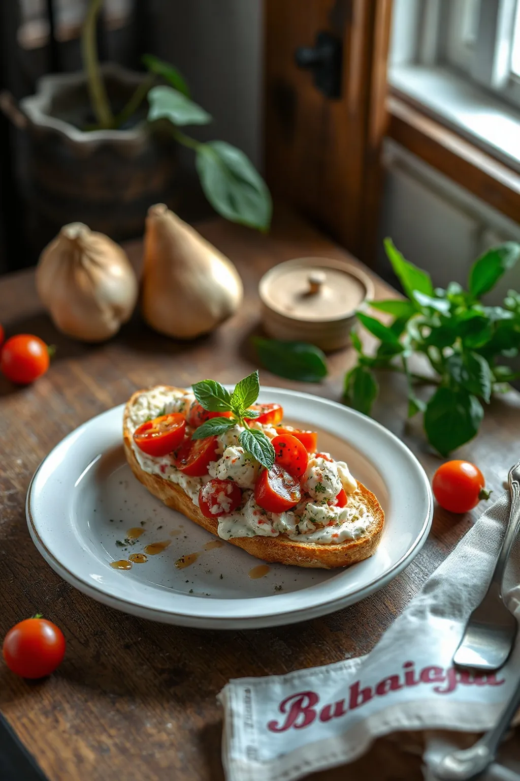 Italian Crab Bruschetta Recipe