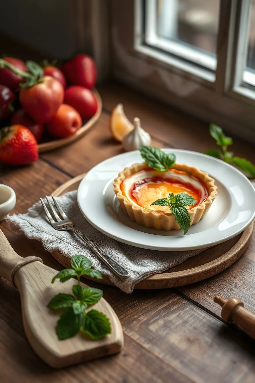 Italian Custard Tart Recipe
