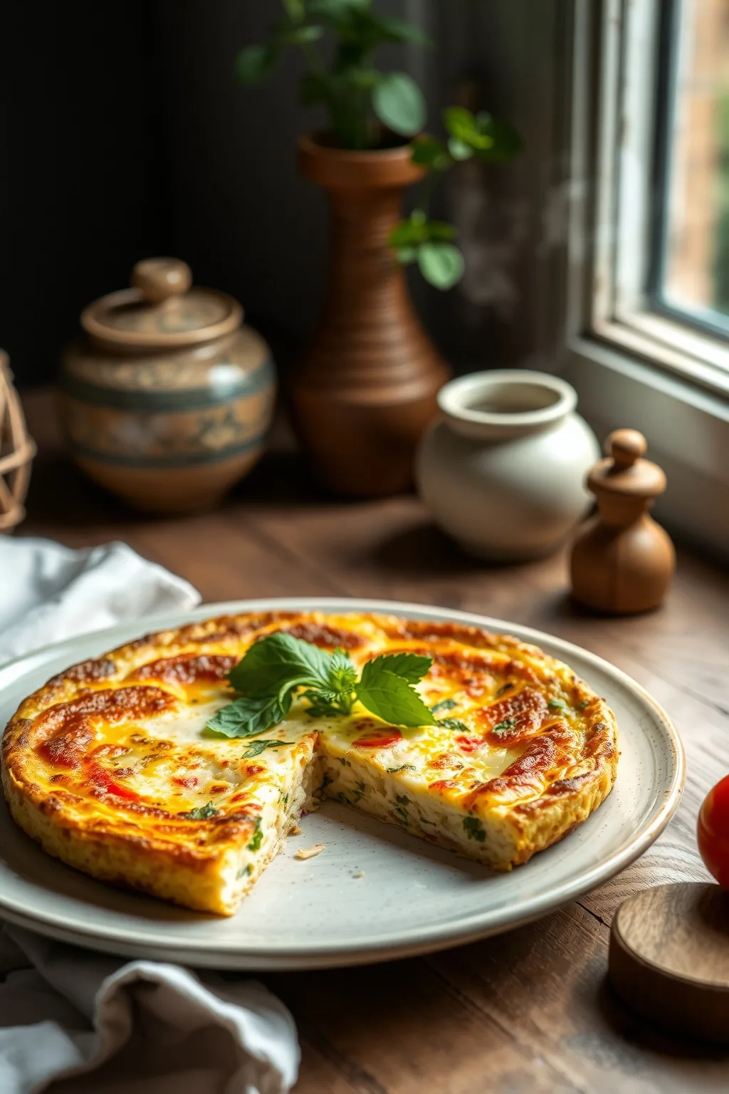 Italian Egg White Frittata Recipe