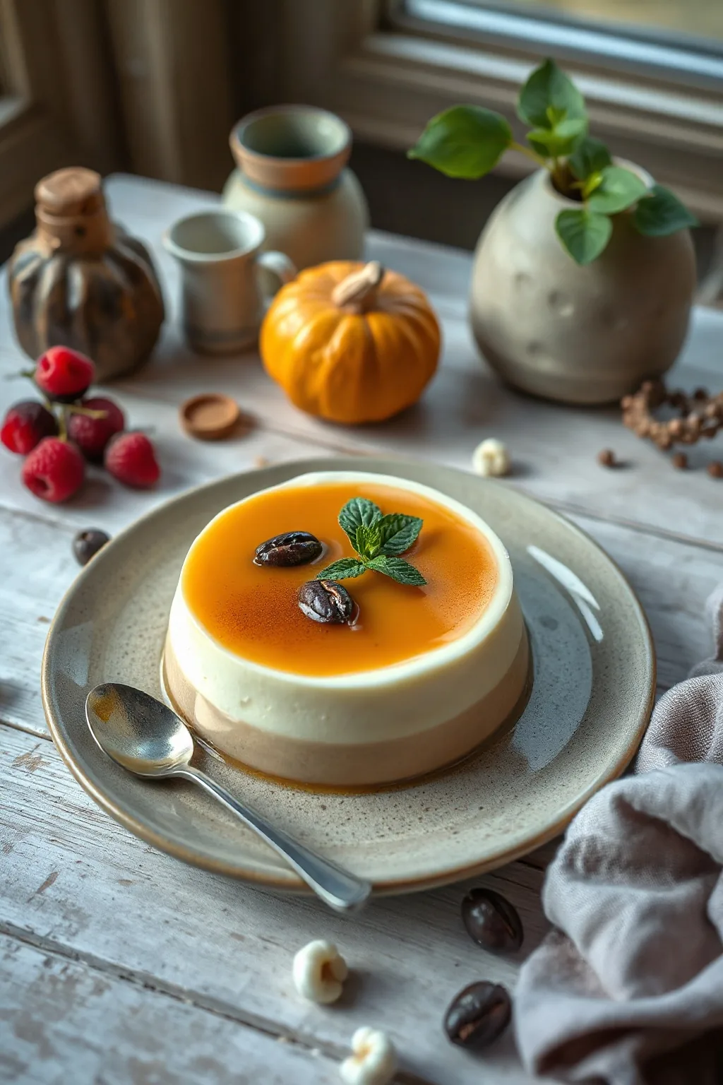 Italian Espresso Panna Cotta Recipe