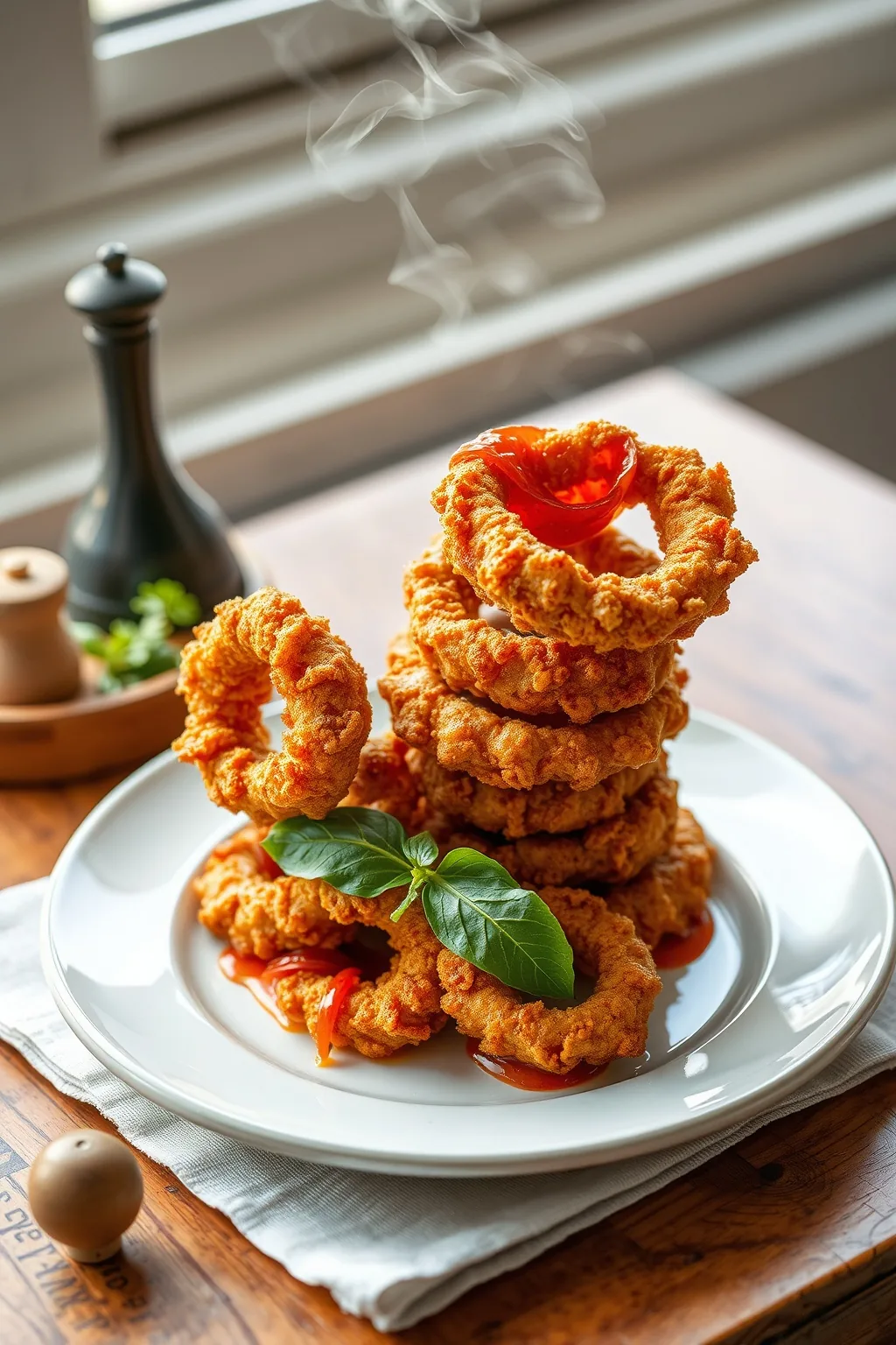 Italian Fried Calamari Rings Recipe