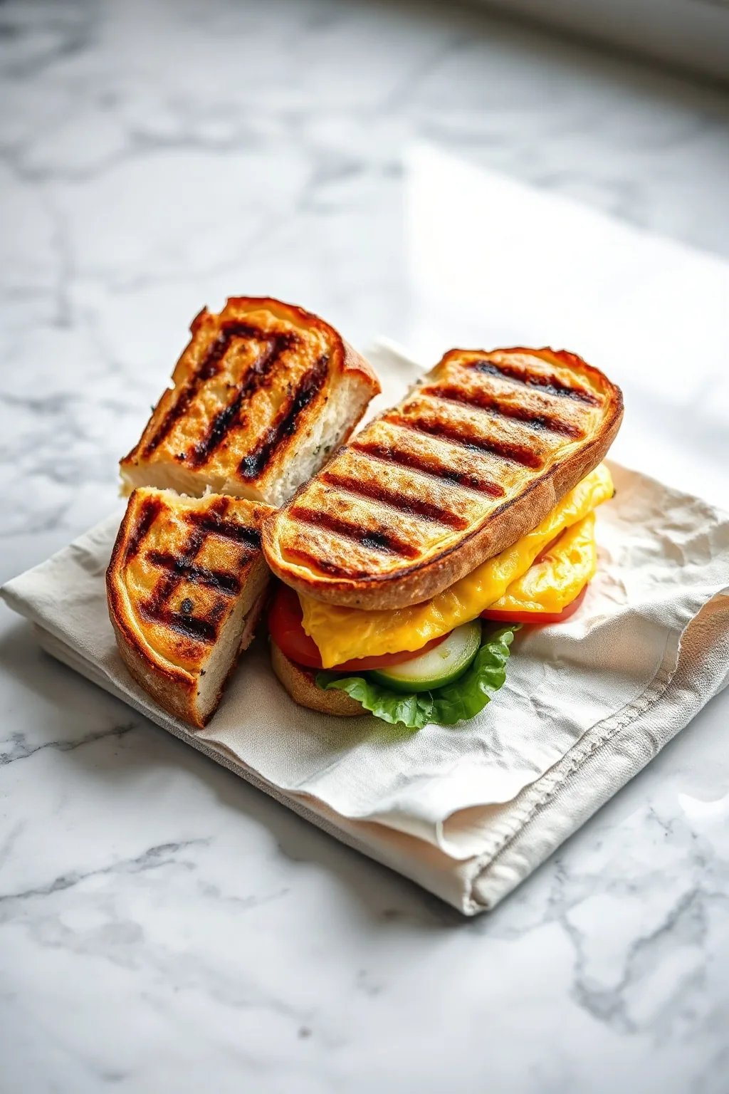 Italian Frittata Sandwich Recipe