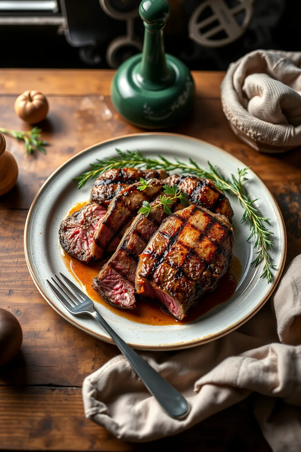 Italian Grilled Flank Steak Recipe