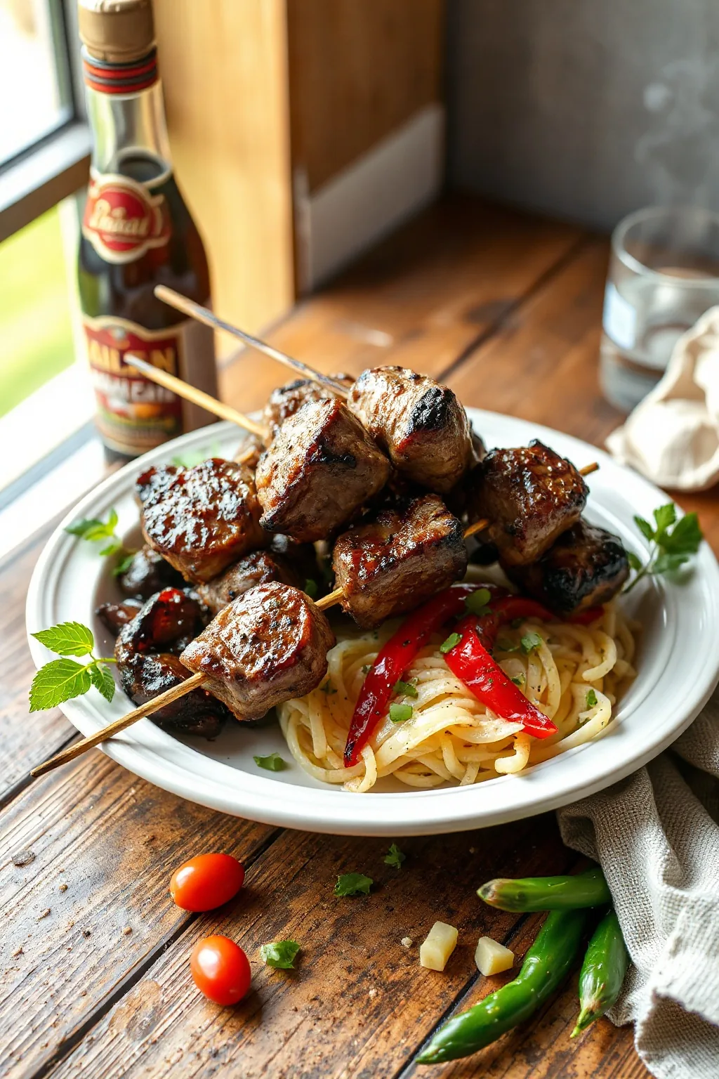 Italian Grilled Lamb Skewers Recipe