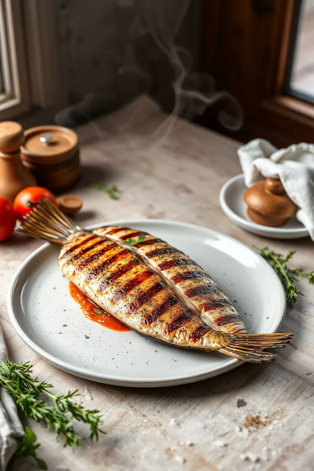 Italian Grilled Mackerel Recipe
