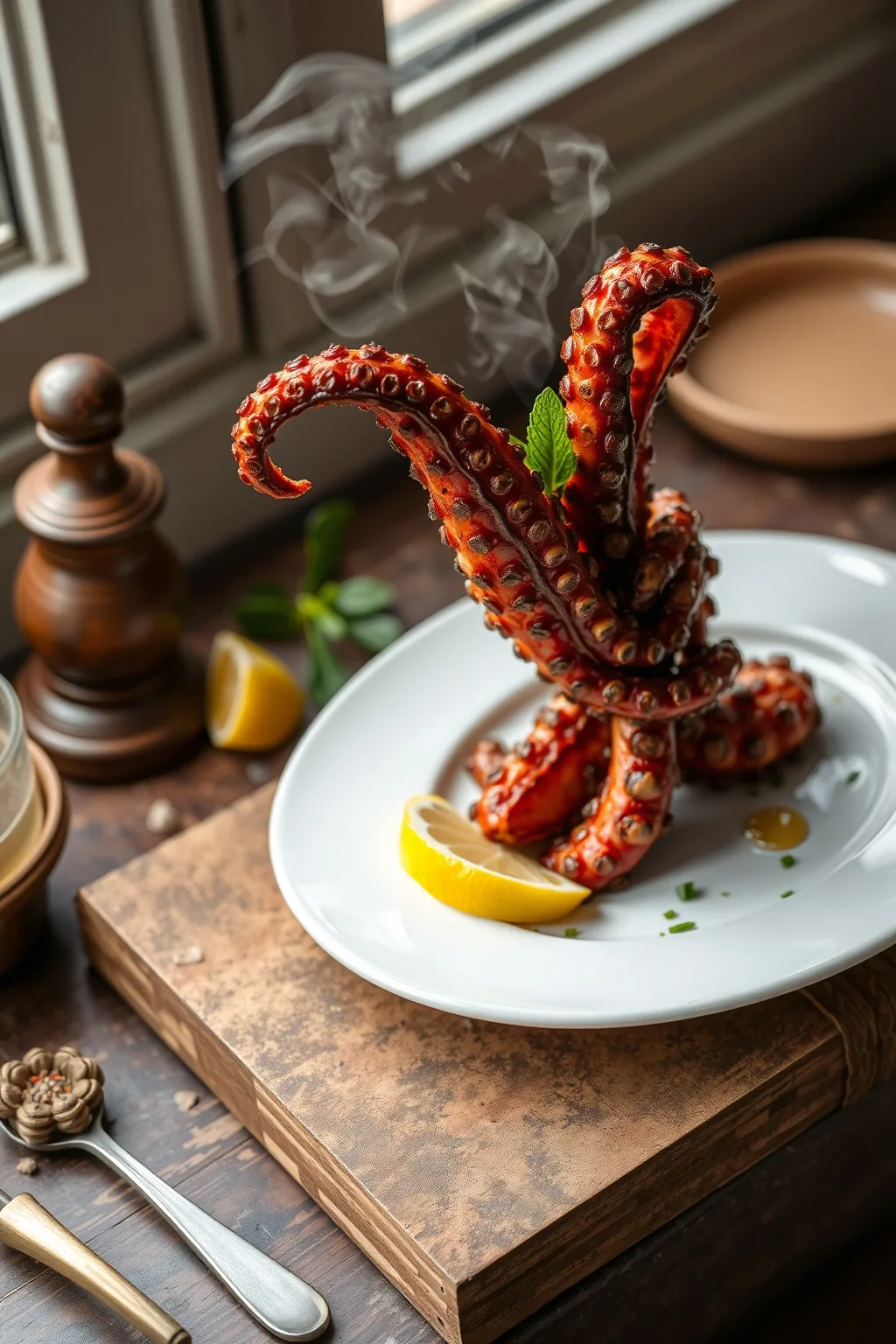 Italian Grilled Octopus with Lemon Recipe