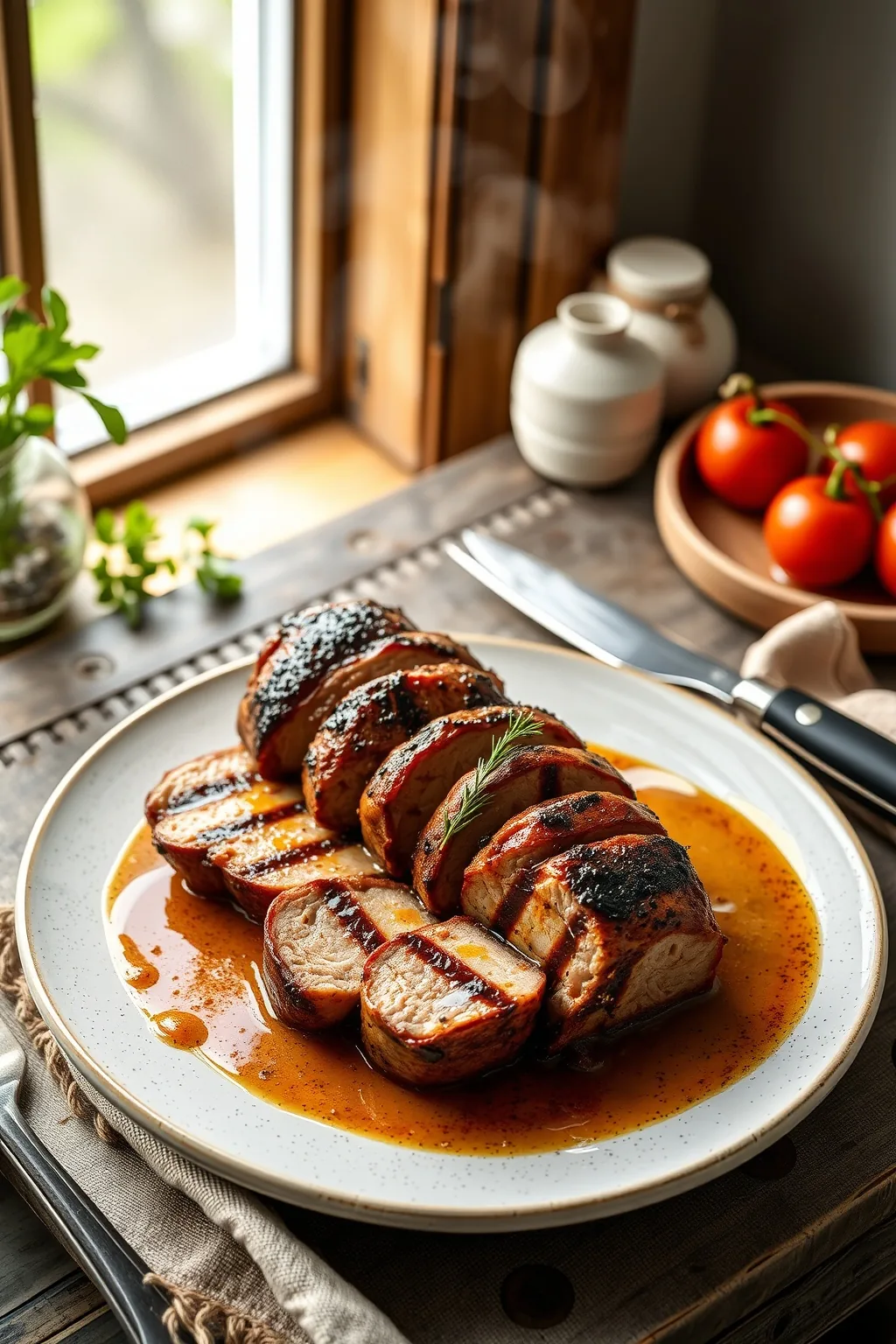 Italian Grilled Pork Tenderloin Recipe