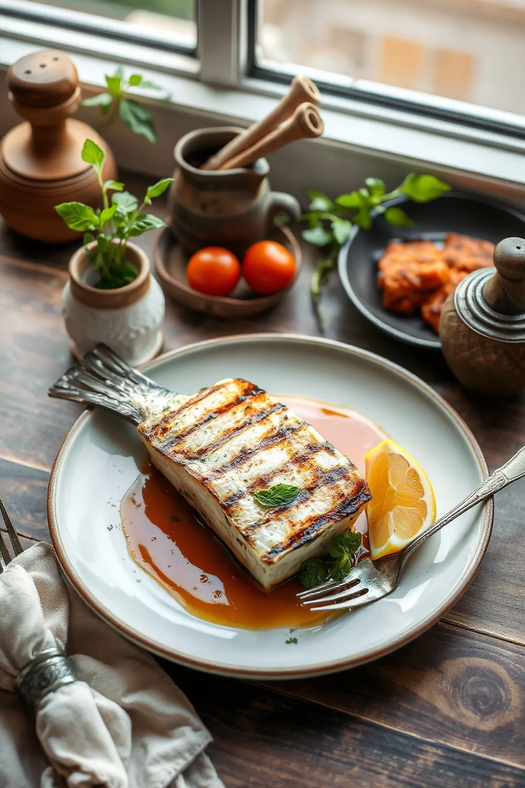 Italian Grilled Sea Bass Recipe