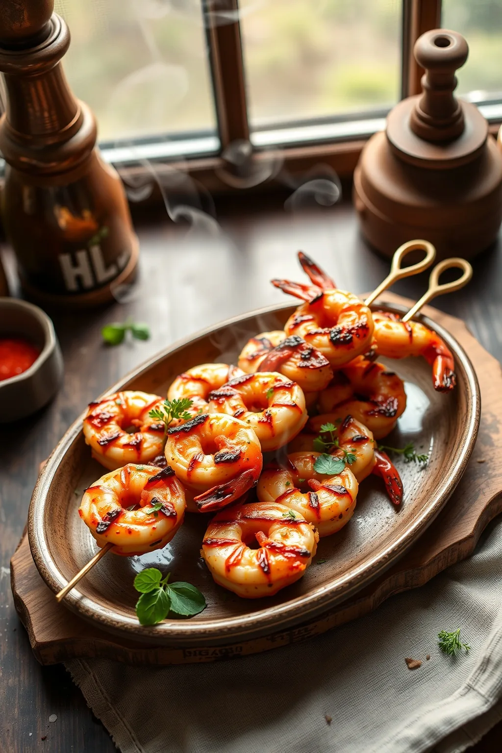Italian Grilled Shrimp Skewers Recipe